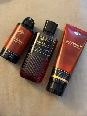 Bath & Body Works Bourbon for Men Set